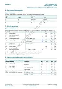 74LVC16245ADGV-Q1J Datasheet Page 5