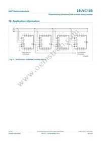 74LVC169D Datasheet Page 16