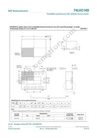 74LVC169D Datasheet Page 20