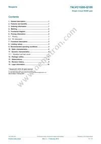 74LVC1G00GV-Q100H Datasheet Page 11