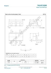 74LVC1G00GW Datasheet Page 10