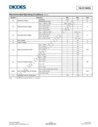 74LVC1G00QSE-7 Datasheet Page 3