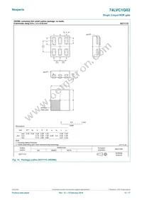 74LVC1G02GN Datasheet Page 12