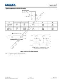 74LVC1G04FW5-7 Datasheet Page 6