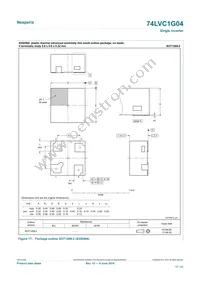 74LVC1G04GN Datasheet Page 17