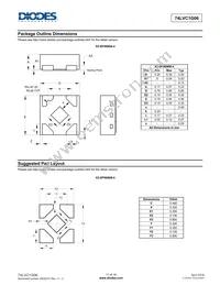 74LVC1G06FX4-7 Datasheet Page 11