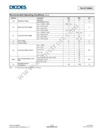 74LVC1G06QSE-7 Datasheet Page 3