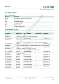 74LVC1G07GN Datasheet Page 17