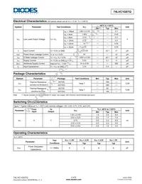 74LVC1G07QSE-7 Datasheet Page 4