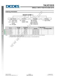 74LVC1G10FZ4-7 Datasheet Page 9
