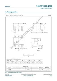 74LVC1G10GW-Q100H Datasheet Page 8