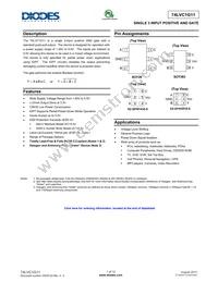 74LVC1G11FZ4-7 Datasheet Cover