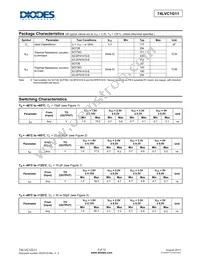 74LVC1G11FZ4-7 Datasheet Page 5