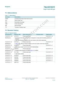 74LVC1G11GN Datasheet Page 16