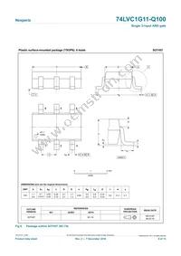 74LVC1G11GV-Q100H Datasheet Page 9