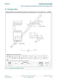 74LVC1G123DP-Q100H Datasheet Page 17