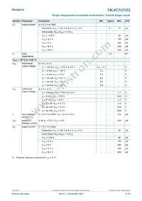 74LVC1G123GM Datasheet Page 6