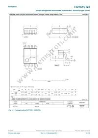 74LVC1G123GM Datasheet Page 18