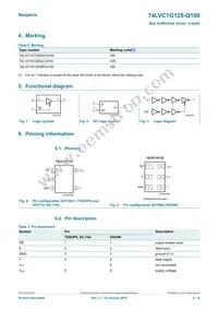 74LVC1G125GV-Q100 Datasheet Page 2