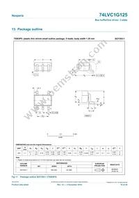 74LVC1G125GW Datasheet Page 10