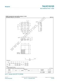 74LVC1G125GW Datasheet Page 14