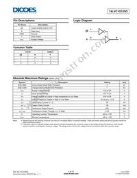 74LVC1G125QSE-7 Datasheet Page 2