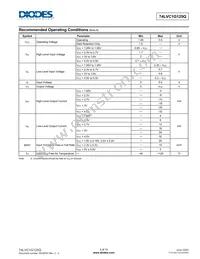 74LVC1G125QSE-7 Datasheet Page 3