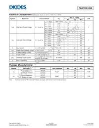 74LVC1G125QSE-7 Datasheet Page 4