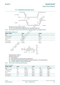 74LVC1G157GN Datasheet Page 7