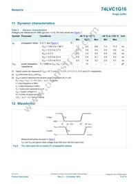 74LVC1G16GFH Datasheet Page 6