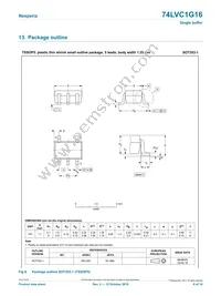 74LVC1G16GFH Datasheet Page 8