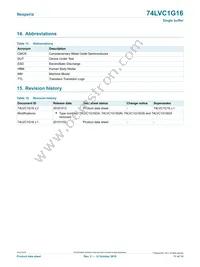 74LVC1G16GFH Datasheet Page 11