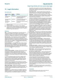 74LVC1G175GN Datasheet Page 17