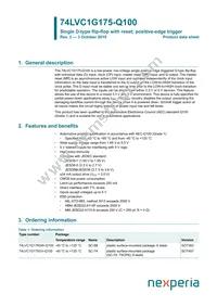 74LVC1G175GW-Q100H Datasheet Cover