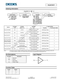 74LVC1G17FX4-7 Datasheet Page 2