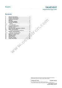 74LVC1G17GN Datasheet Page 22