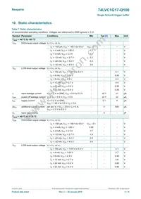 74LVC1G17GV-Q100 Datasheet Page 4