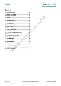 74LVC1G17GV-Q100 Datasheet Page 14