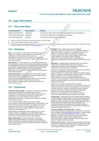 74LVC1G18GV Datasheet Page 12