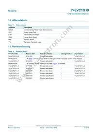 74LVC1G19GN Datasheet Page 15