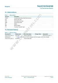 74LVC1G19GW-Q100H Datasheet Page 9