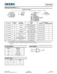 74LVC1G32FX4-7 Datasheet Page 2