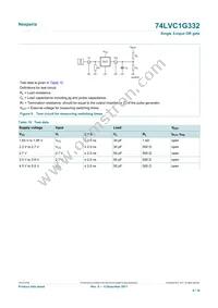 74LVC1G332GN Datasheet Page 8