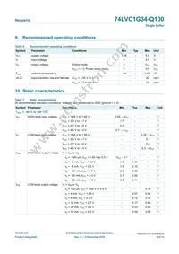 74LVC1G34GV-Q100H Datasheet Page 4