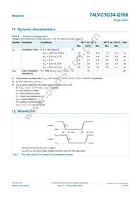 74LVC1G34GV-Q100H Datasheet Page 6