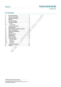 74LVC1G34GV-Q100H Datasheet Page 13