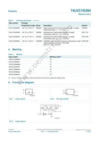 74LVC1G384GN Datasheet Page 2