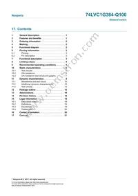 74LVC1G384GV-Q100H Datasheet Page 21