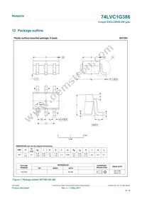 74LVC1G386GV Datasheet Page 9