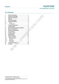 74LVC1G38GN Datasheet Page 19